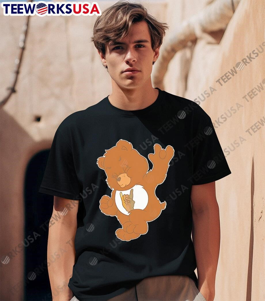 Nick Harrison We Rock Together Bear - Adult & Kids T-Shirts, Sweatshirts & Hoodies apparel design preview 1