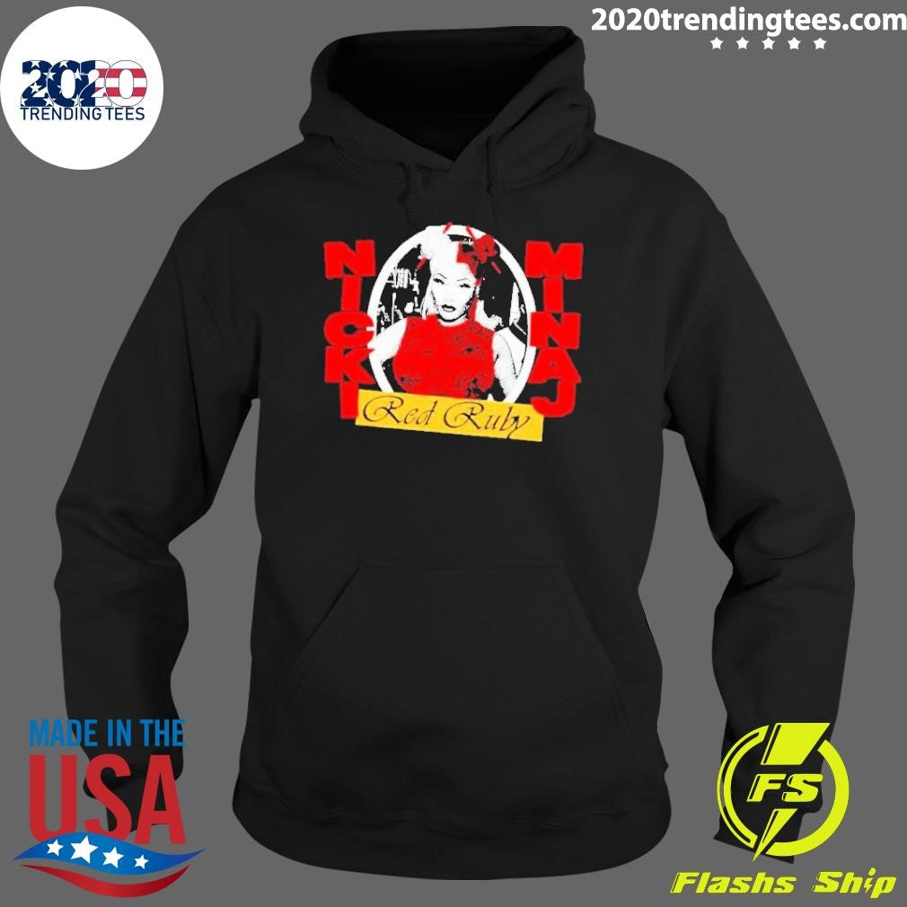 Nicki Minaj Red Ruby - Adult & Kids T-Shirts, Sweatshirts & Hoodies apparel design preview 2