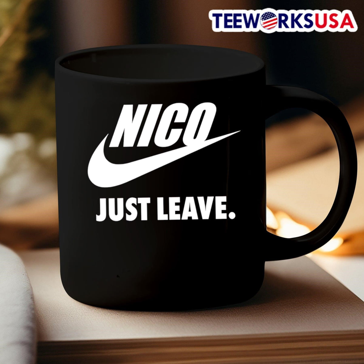 Nico just leave - Adult & Kids T-Shirts, Sweatshirts & Hoodies apparel design preview 3