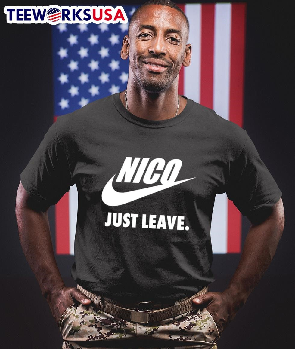 Nico just leave - Adult & Kids T-Shirts, Sweatshirts & Hoodies apparel design preview 1