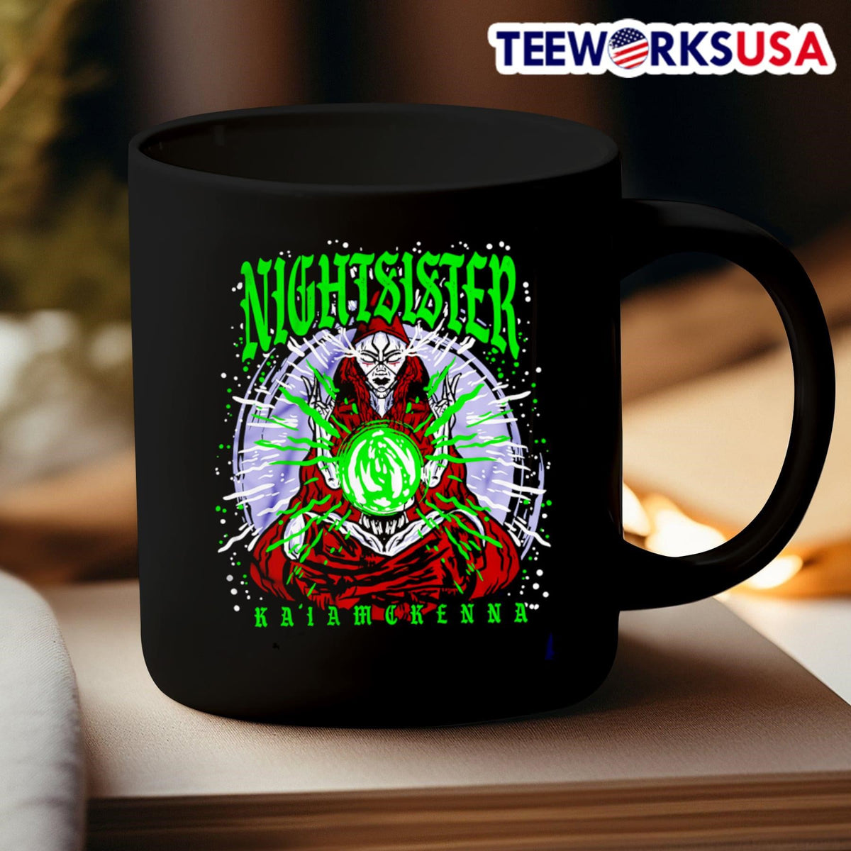 Nightsister Kaia McKenna - Adult & Kids T-Shirts, Sweatshirts & Hoodies apparel design preview 3