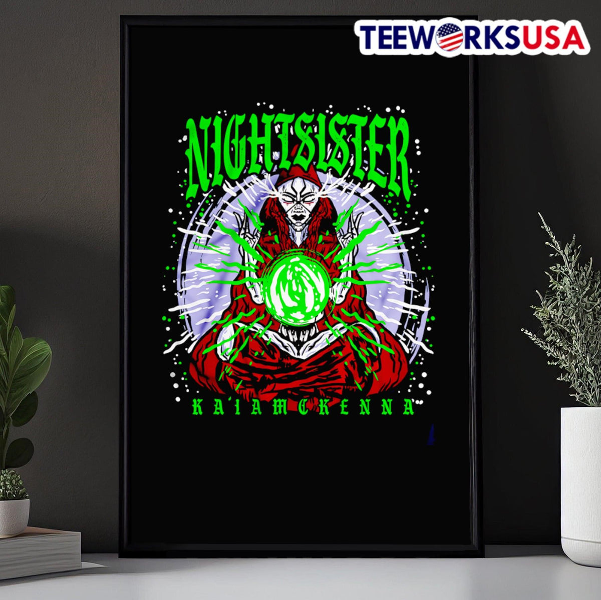 Nightsister Kaia McKenna - Adult & Kids T-Shirts, Sweatshirts & Hoodies apparel design preview 5