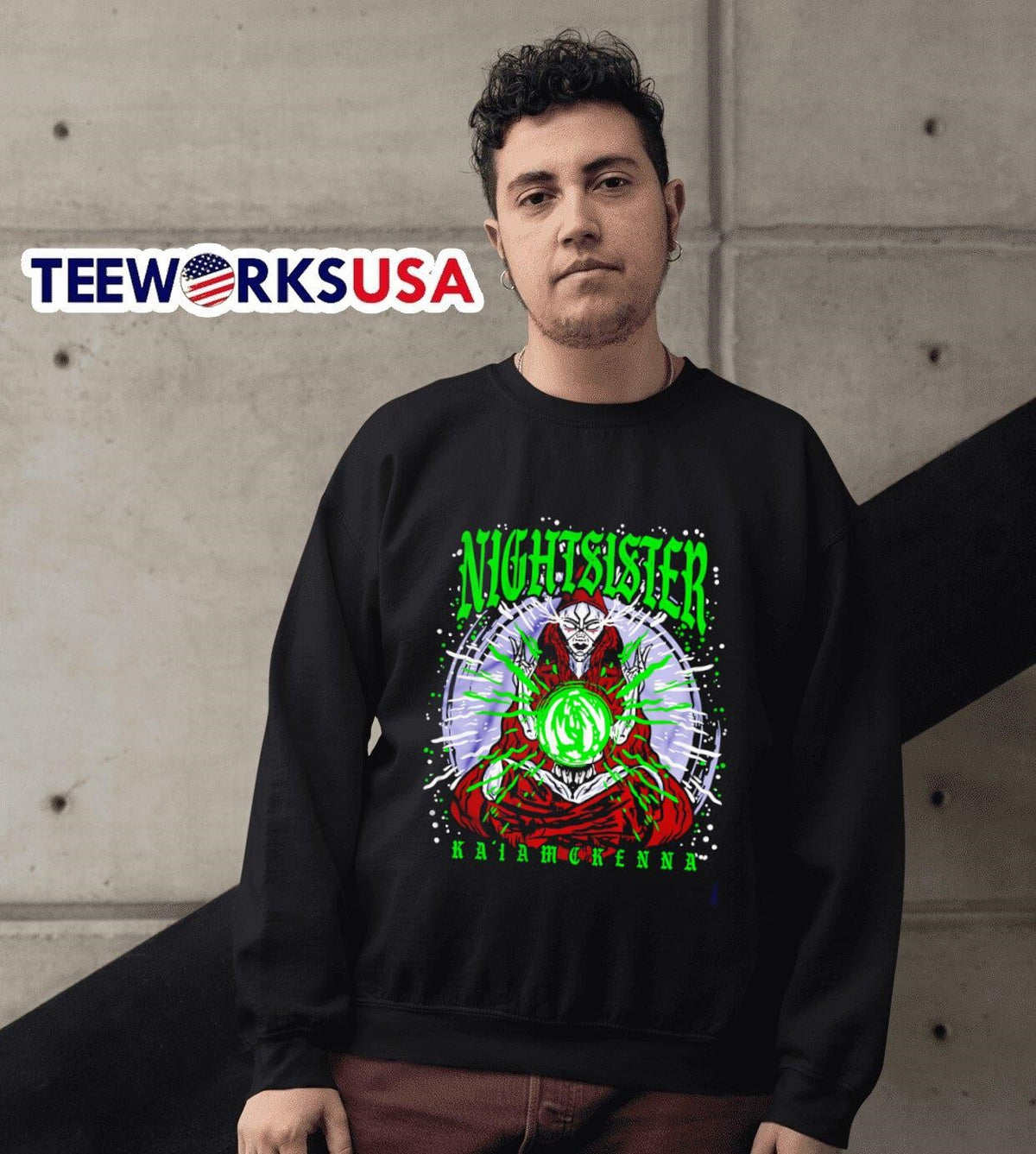 Nightsister Kaia McKenna - Adult & Kids T-Shirts, Sweatshirts & Hoodies apparel design preview 6