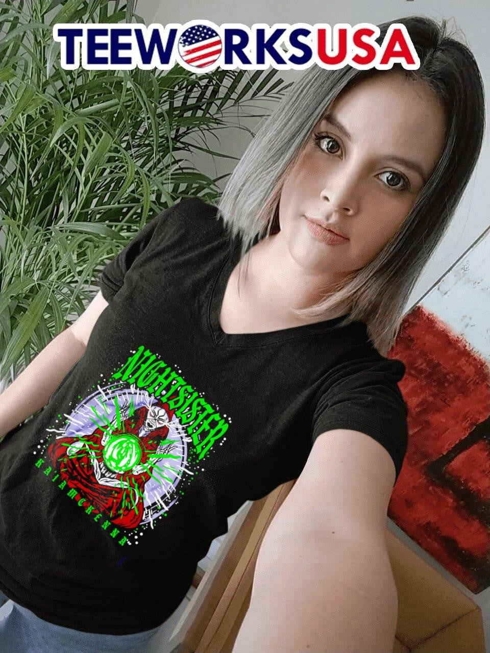 Nightsister Kaia McKenna - Adult & Kids T-Shirts, Sweatshirts & Hoodies apparel design preview 7