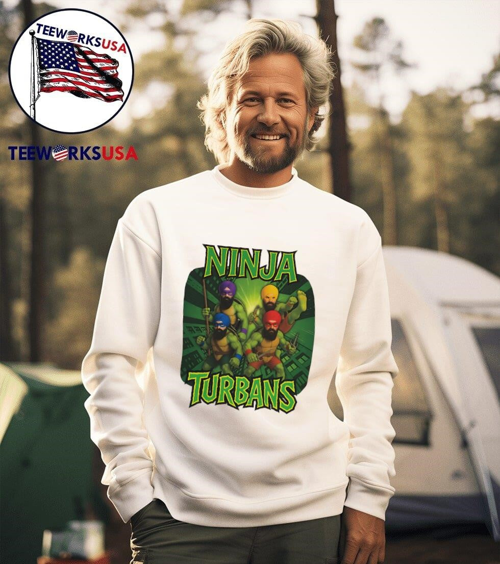 Ninja Turbans funny - Adult & Kids T-Shirts, Sweatshirts & Hoodies apparel design preview 3