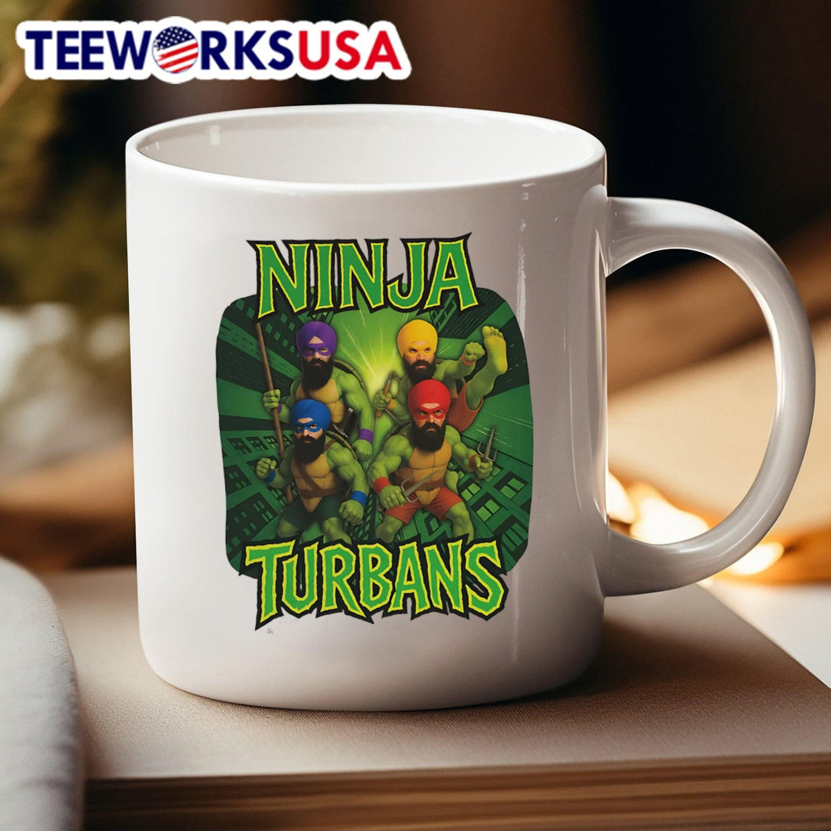 Ninja Turbans funny - Adult & Kids T-Shirts, Sweatshirts & Hoodies apparel design preview 4