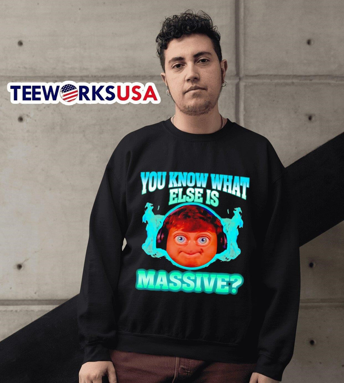 Ninja you know what else is massive M&M emoji face - Adult & Kids T-Shirts, Sweatshirts & Hoodies apparel design preview 6