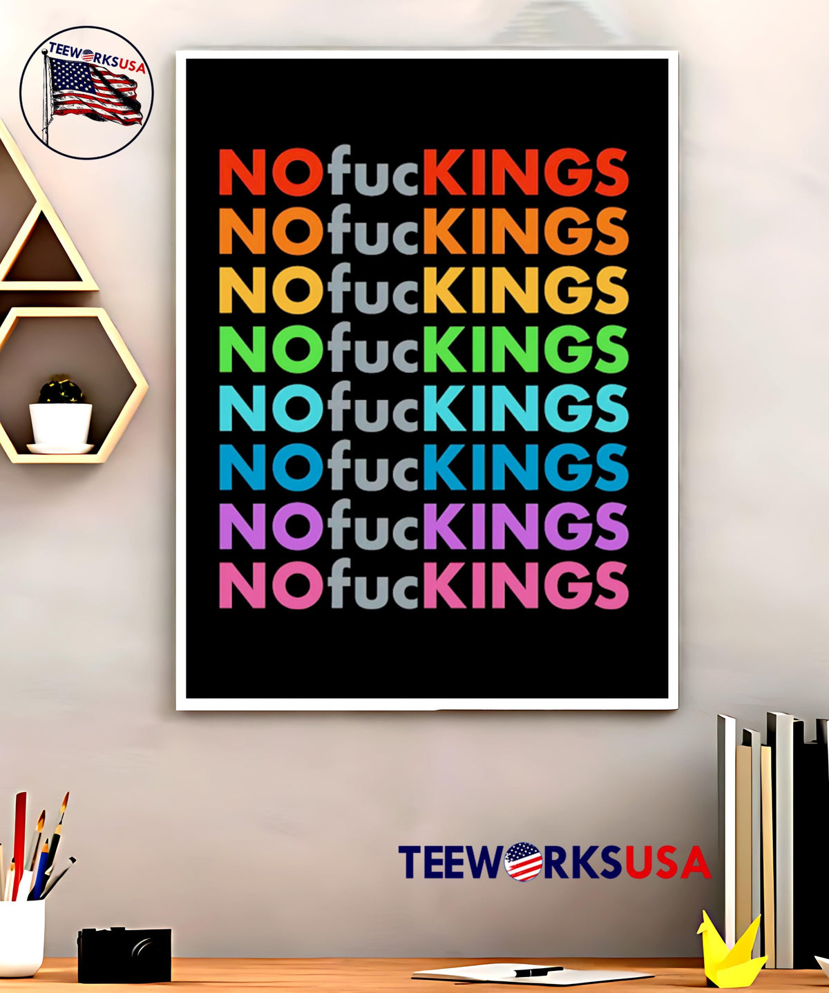 No Fuckings repeat pride - Adult & Kids T-Shirts, Sweatshirts & Hoodies apparel design preview 5