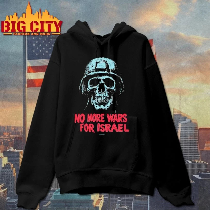 No More Wars For Israel - Adult & Kids T-Shirts, Sweatshirts & Hoodies apparel design preview 2