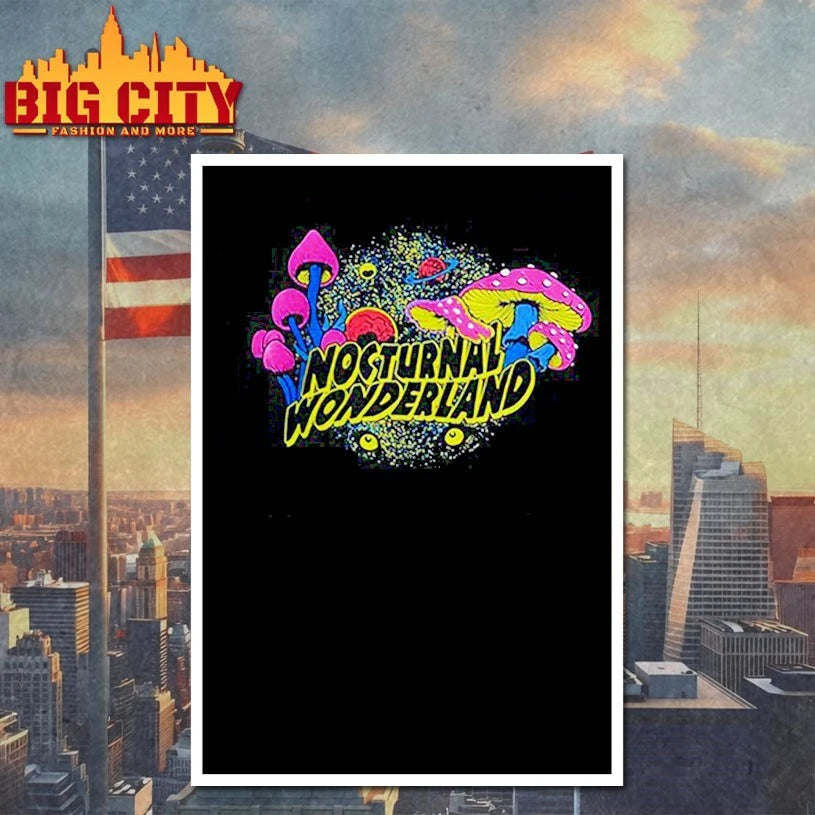 Nocturnal Wonderland Galaxy Trip - Adult & Kids T-Shirts, Sweatshirts & Hoodies apparel design preview 4