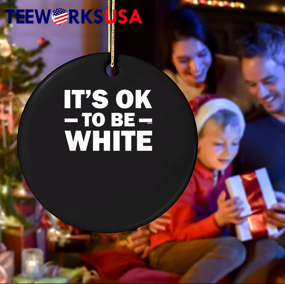 Nofo It Is Ok to Be White - Adult & Kids T-Shirts, Sweatshirts & Hoodies apparel design preview 4