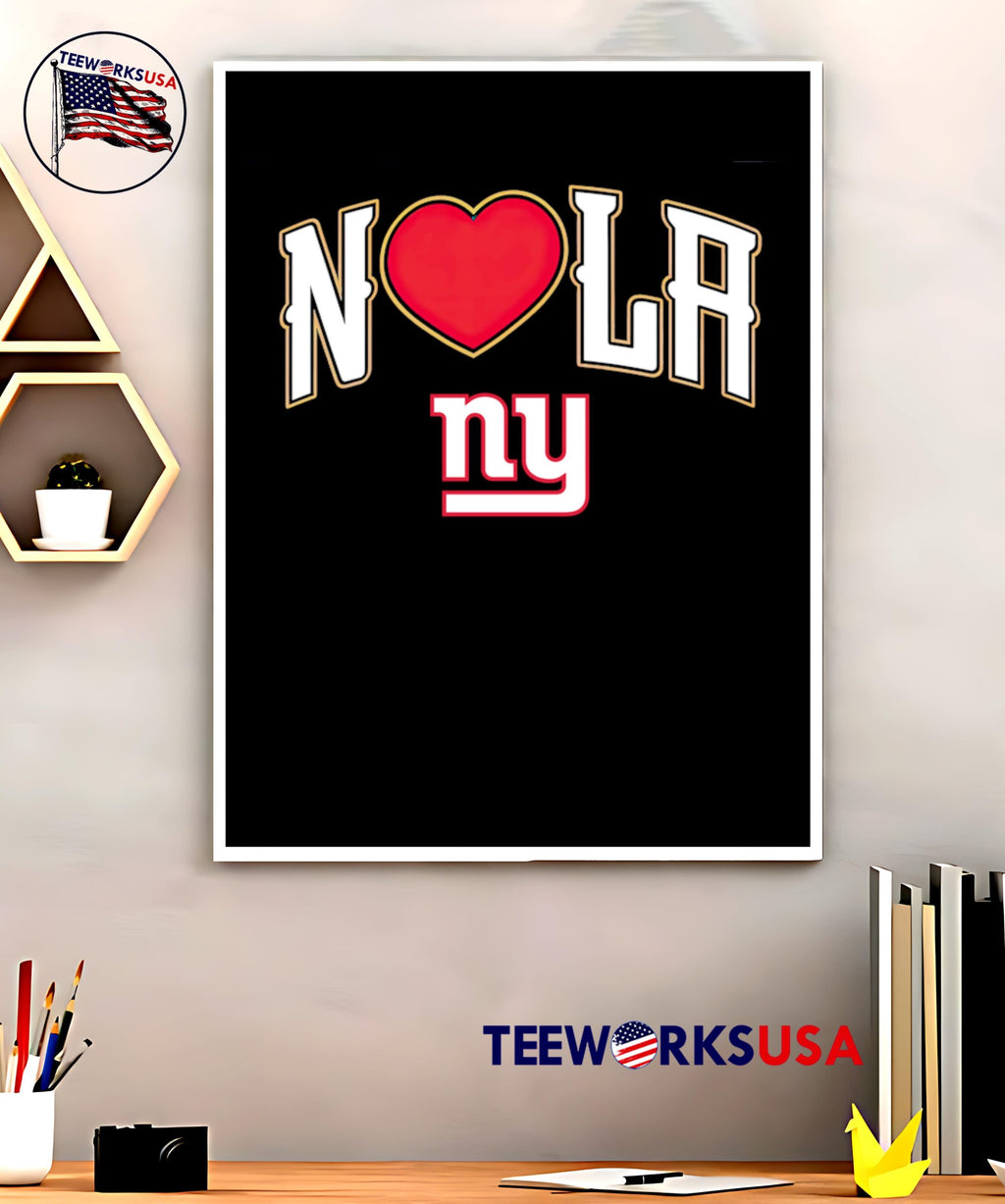 Nola New York Giants - Adult & Kids T-Shirts, Sweatshirts & Hoodies apparel design preview 5