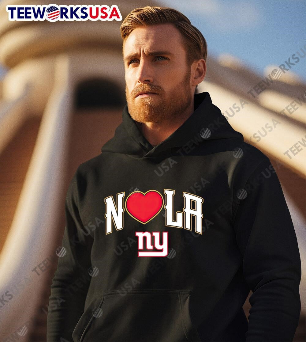 Nola New York Giants - Adult & Kids T-Shirts, Sweatshirts & Hoodies apparel design preview 3