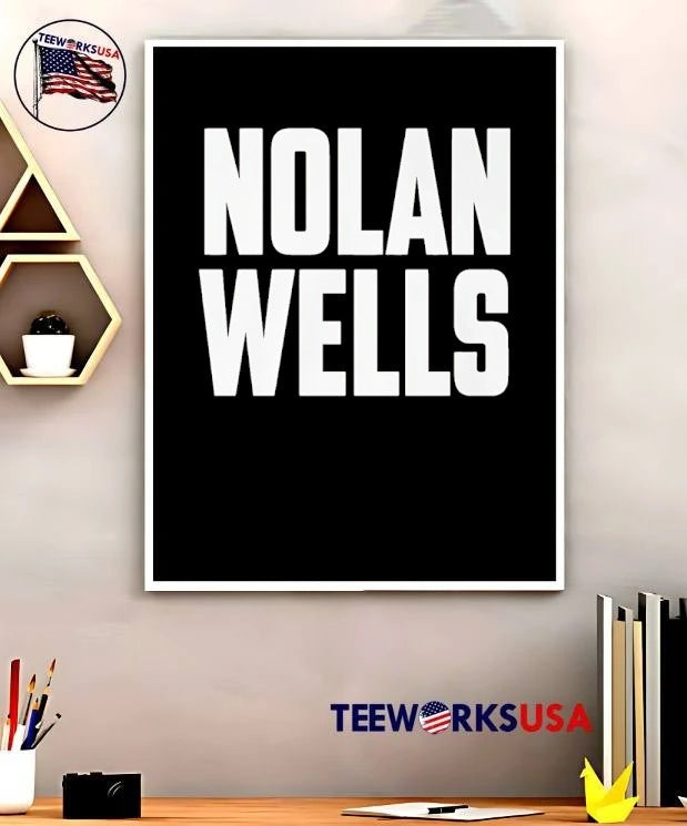 Nolan Wells Personalized Name Graphic - Adult & Kids T-Shirts, Sweatshirts & Hoodies apparel design preview 5