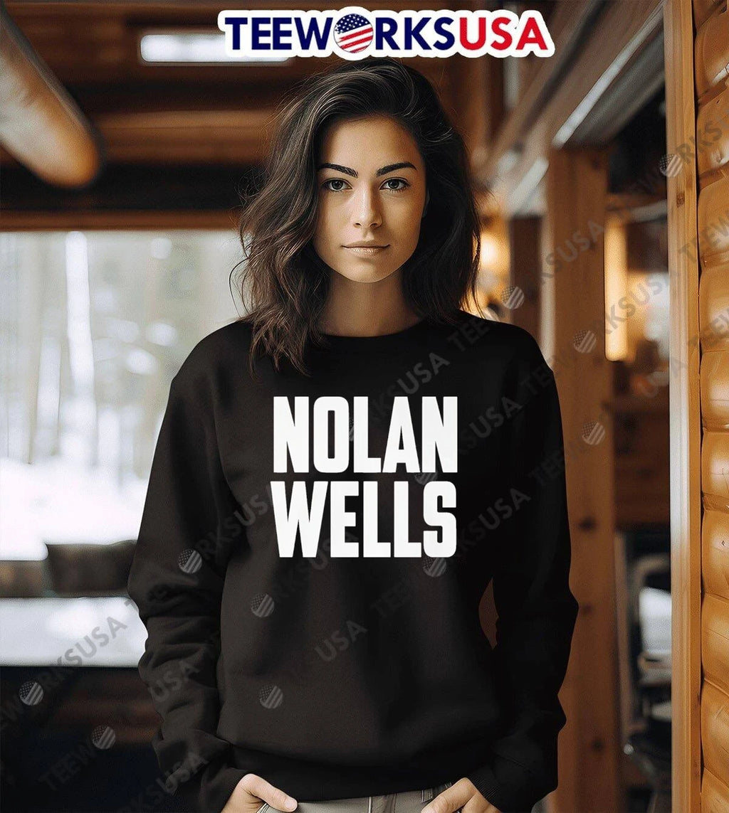 Nolan Wells Personalized Name Graphic - Adult & Kids T-Shirts, Sweatshirts & Hoodies apparel design preview 6