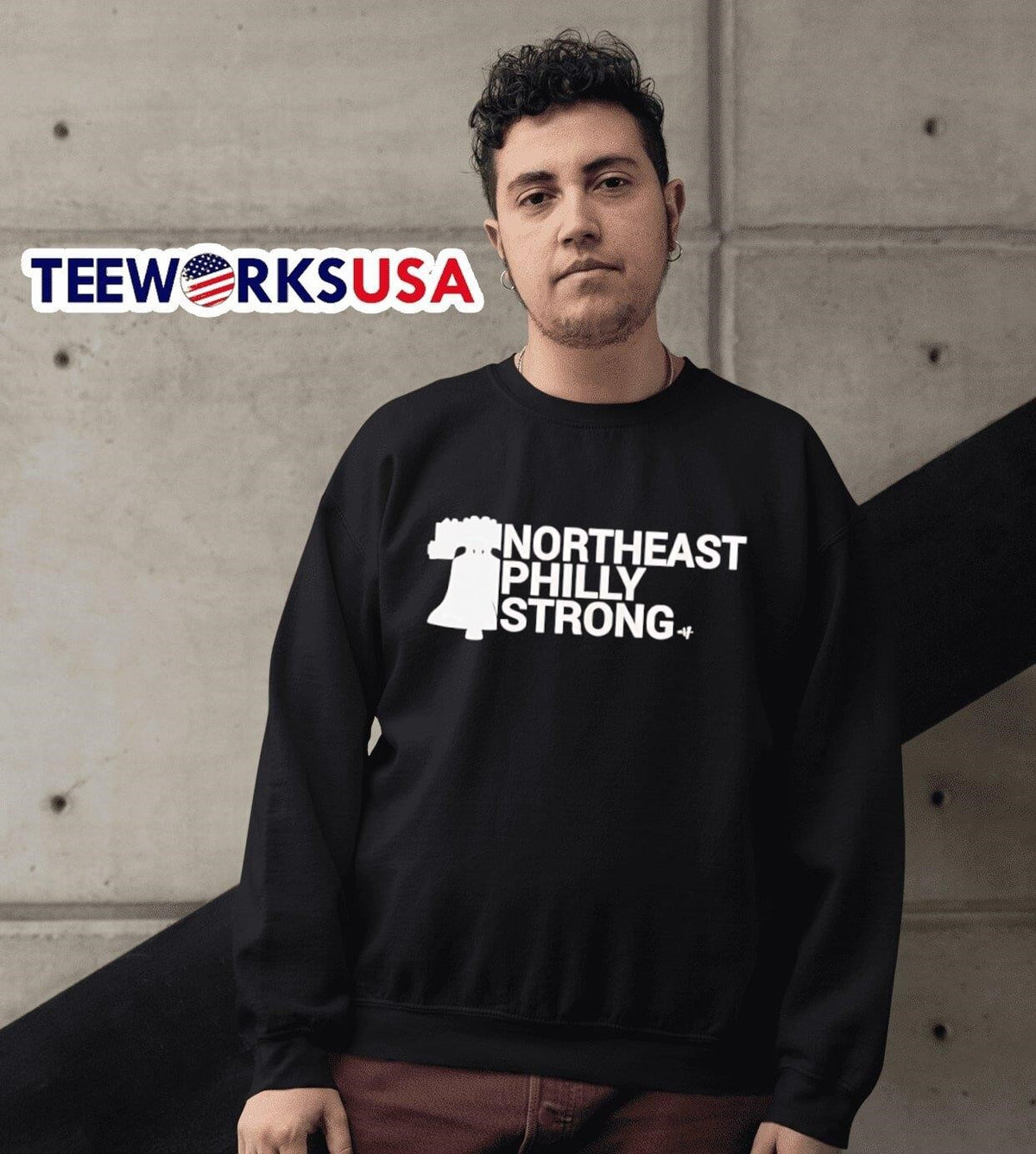 Northeast Philly Strong - Adult & Kids T-Shirts, Sweatshirts & Hoodies apparel design preview 6