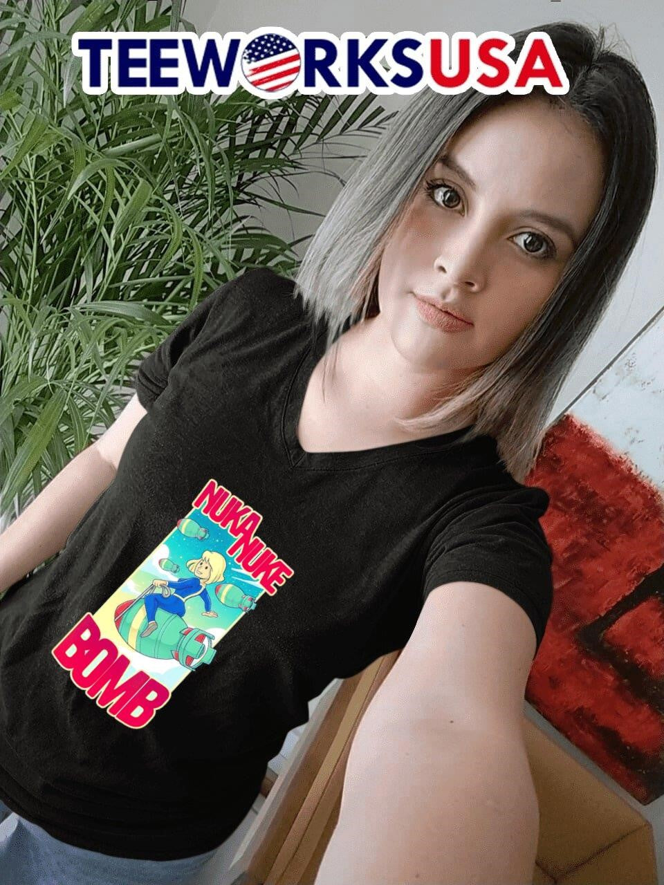 Nuka nuke bomb Fallout Lucy - Adult & Kids T-Shirts, Sweatshirts & Hoodies apparel design preview 4