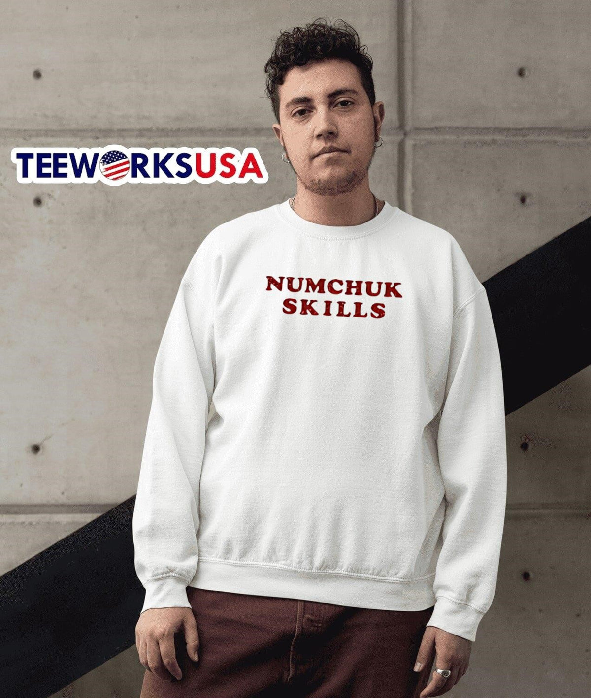 Numchuk skills - Adult & Kids T-Shirts, Sweatshirts & Hoodies apparel design preview 3