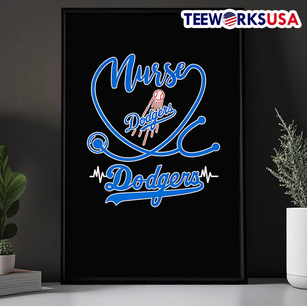 Nurse Los Angeles Dodgers - Adult & Kids T-Shirts, Sweatshirts & Hoodies apparel design preview 5