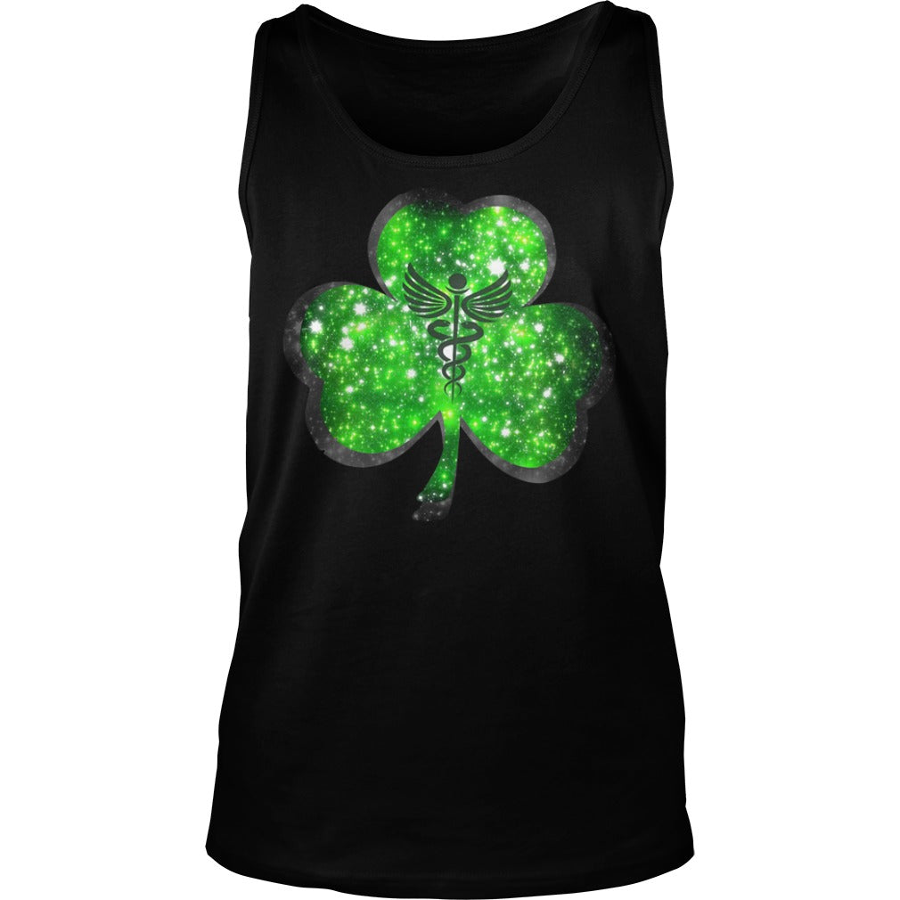 Nurses Shamrock St Patrick's Day - Adult & Kids T-Shirts, Sweatshirts & Hoodies apparel design preview 3