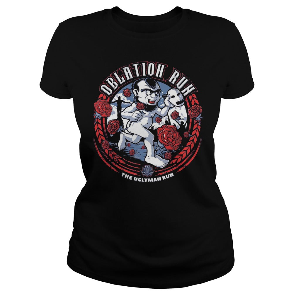 Oblation Run The Uclyman - Adult & Kids T-Shirts, Sweatshirts & Hoodies apparel design preview 2