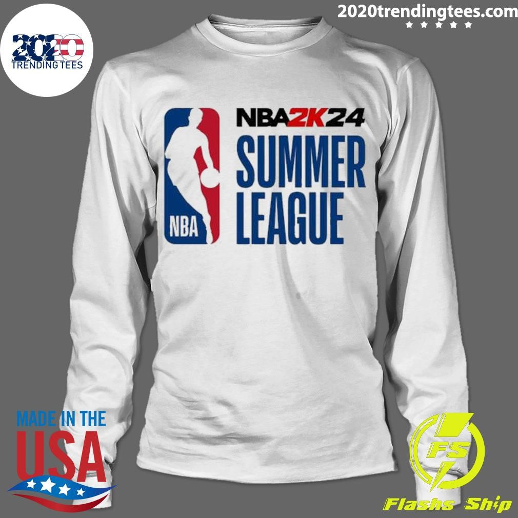 Official 2023 NBA 2K24 Summer League Logo - Adult & Kids T-Shirts, Sweatshirts & Hoodies apparel design preview 4