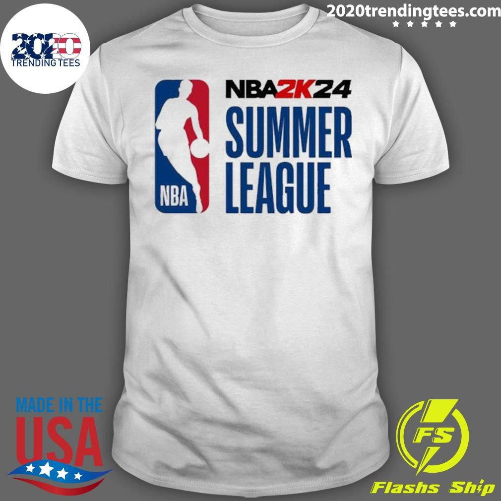 Official 2023 NBA 2K24 Summer League Logo - Adult & Kids T-Shirts, Sweatshirts & Hoodies apparel design preview 1