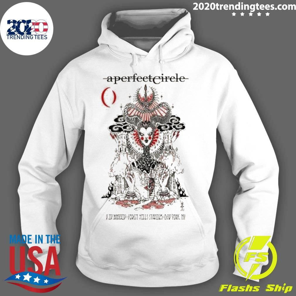 Official A Perfect Circle May 4 2024 Forest Hills - Adult & Kids T-Shirts, Sweatshirts & Hoodies apparel design preview 2