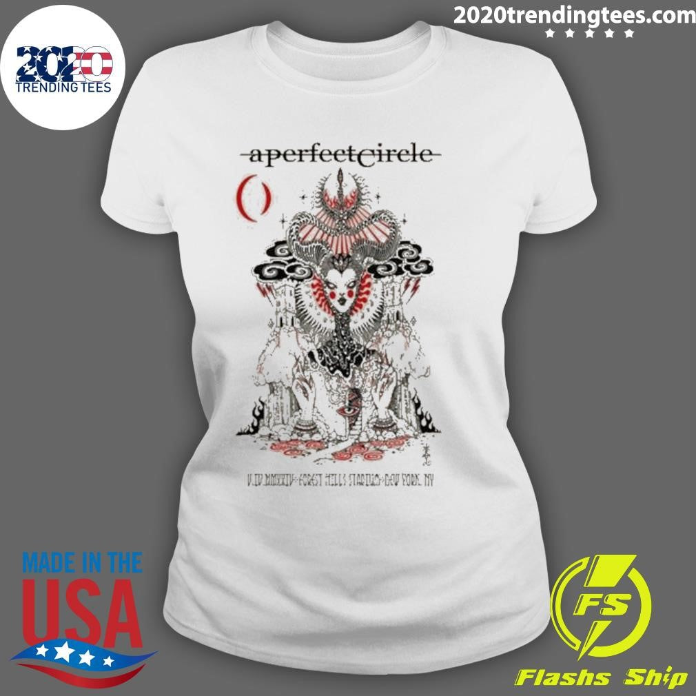 Official A Perfect Circle May 4 2024 Forest Hills - Adult & Kids T-Shirts, Sweatshirts & Hoodies apparel design preview 3
