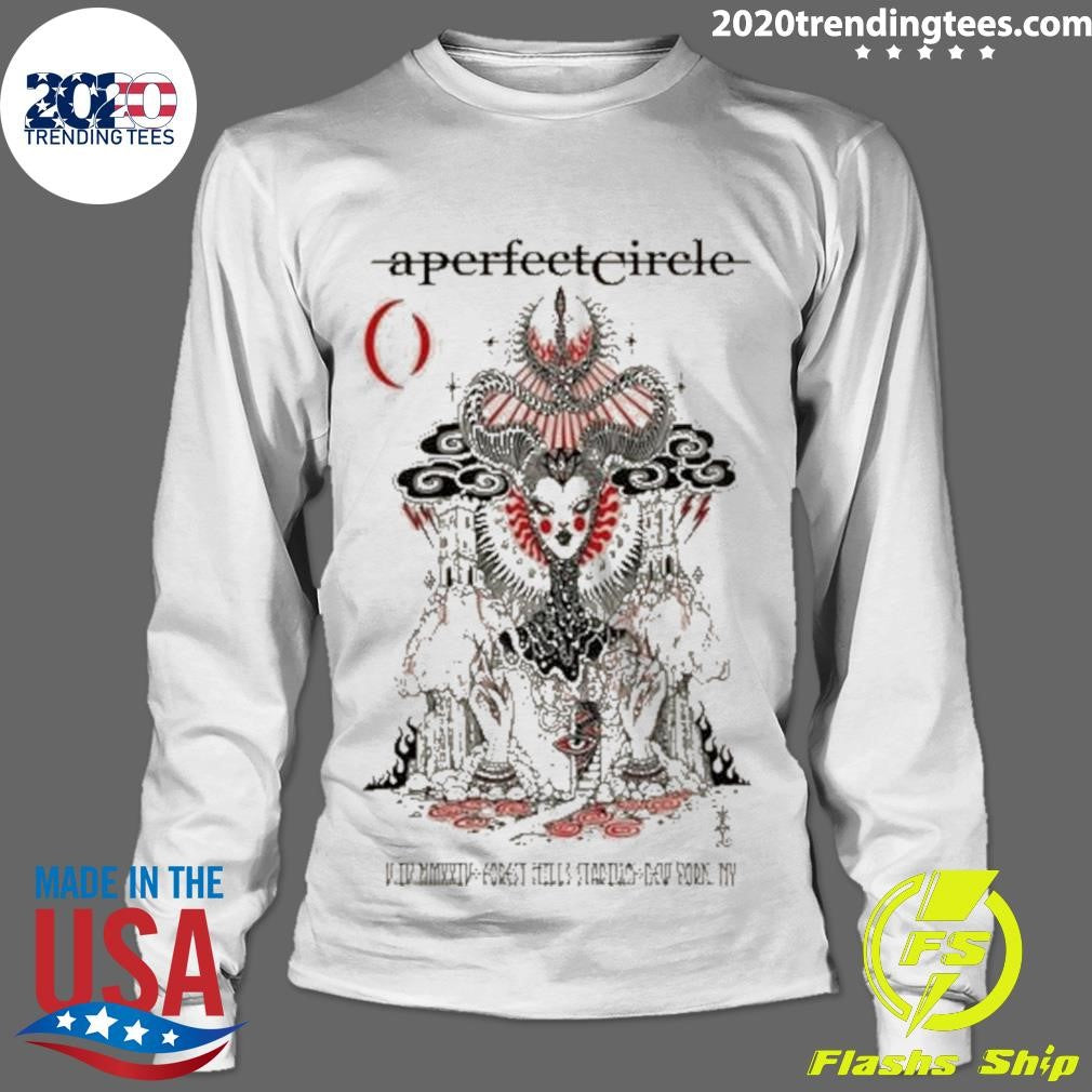 Official A Perfect Circle May 4 2024 Forest Hills - Adult & Kids T-Shirts, Sweatshirts & Hoodies apparel design preview 4