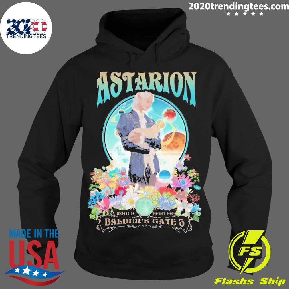 Official Astarion High Elf Baldurs Gate 3 - Adult & Kids T-Shirts, Sweatshirts & Hoodies apparel design preview 2