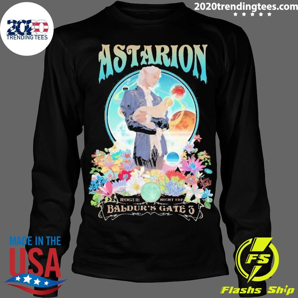 Official Astarion High Elf Baldurs Gate 3 - Adult & Kids T-Shirts, Sweatshirts & Hoodies apparel design preview 4