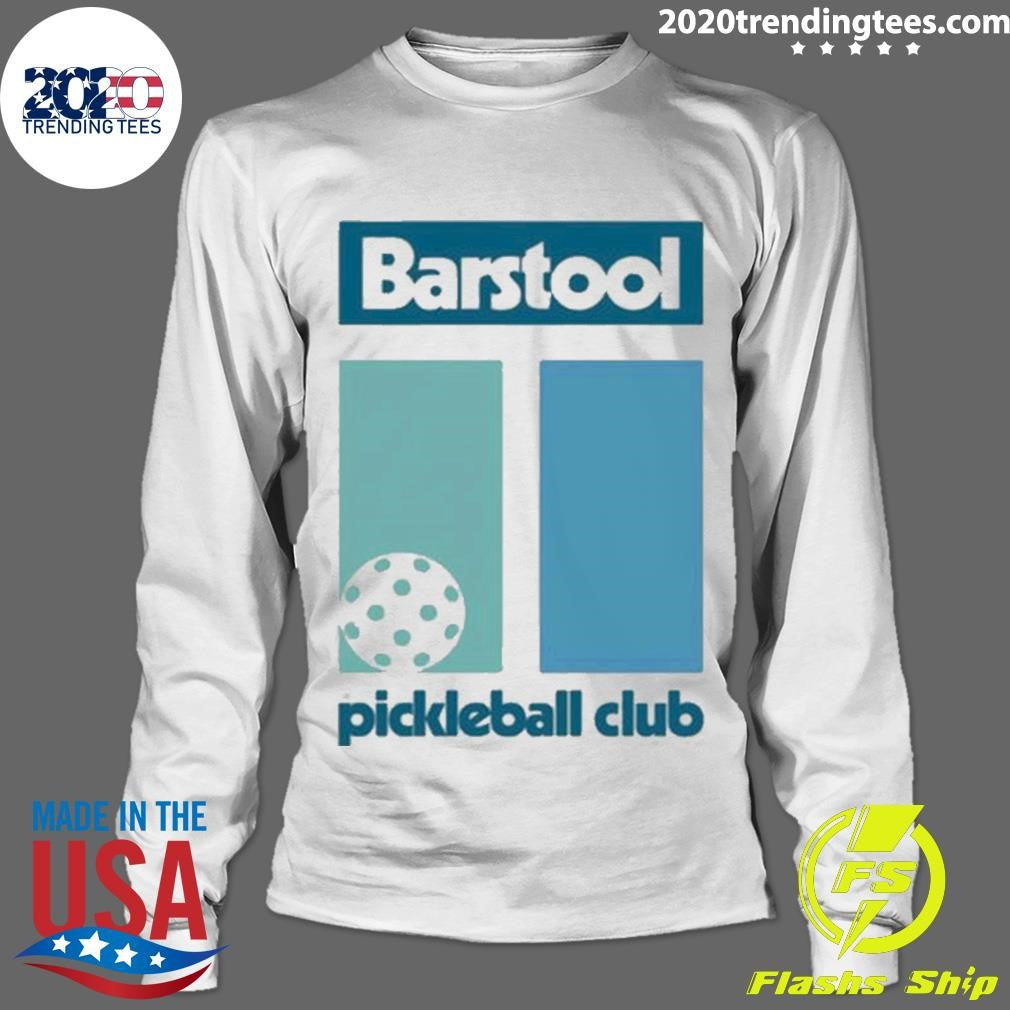 Official Barstool Pickleball Club Retro - Adult & Kids T-Shirts, Sweatshirts & Hoodies apparel design preview 4