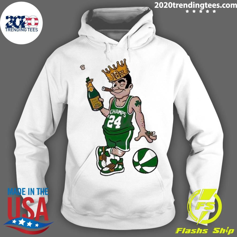 Official Boston Basketball Champions Leprechaun - Adult & Kids T-Shirts, Sweatshirts & Hoodies apparel design preview 2