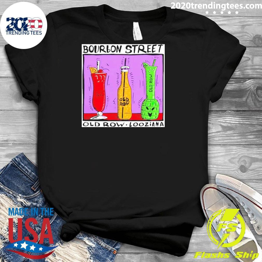 Official Bourbon Street Drinks - Adult & Kids T-Shirts, Sweatshirts & Hoodies apparel design preview 3