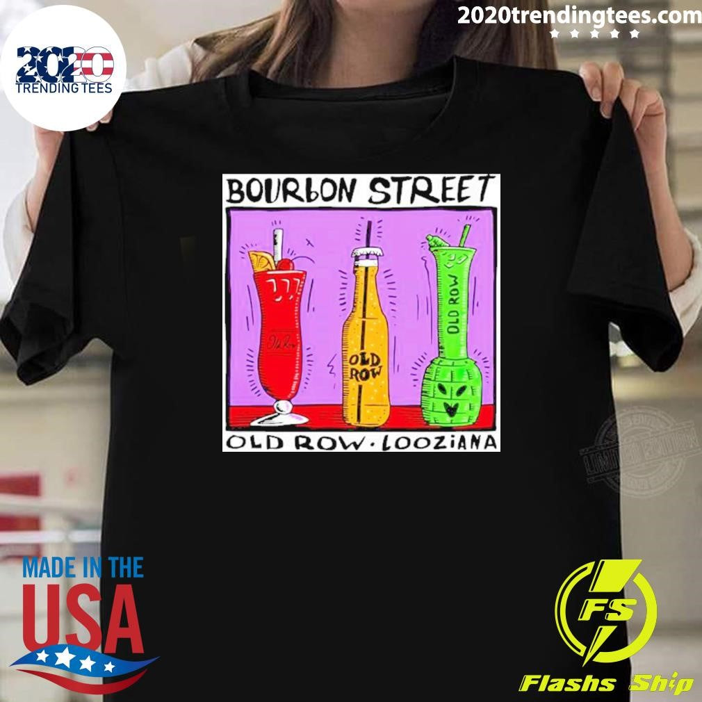 Official Bourbon Street Drinks - Adult & Kids T-Shirts, Sweatshirts & Hoodies apparel design preview 1