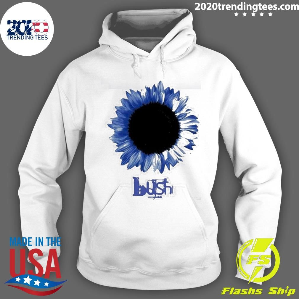 Official Bush Blue Flower - Adult & Kids T-Shirts, Sweatshirts & Hoodies apparel design preview 2