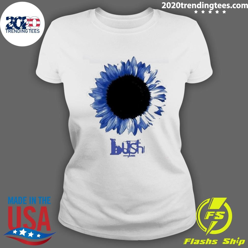 Official Bush Blue Flower - Adult & Kids T-Shirts, Sweatshirts & Hoodies apparel design preview 3