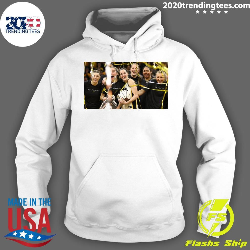 Official Caitlin Clark You Break It Own - Adult & Kids T-Shirts, Sweatshirts & Hoodies apparel design preview 2