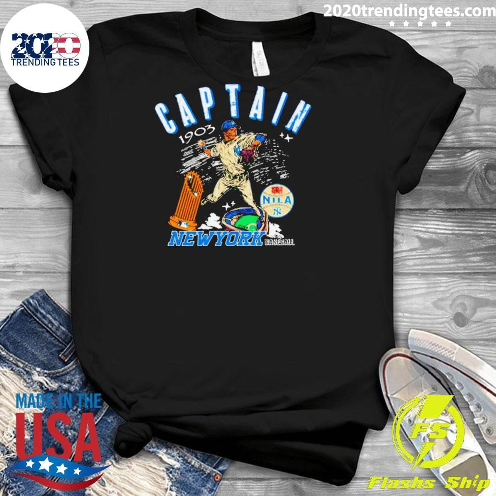 Official Captain New York Yankees Baseball 1903 - Adult & Kids T-Shirts, Sweatshirts & Hoodies apparel design preview 3