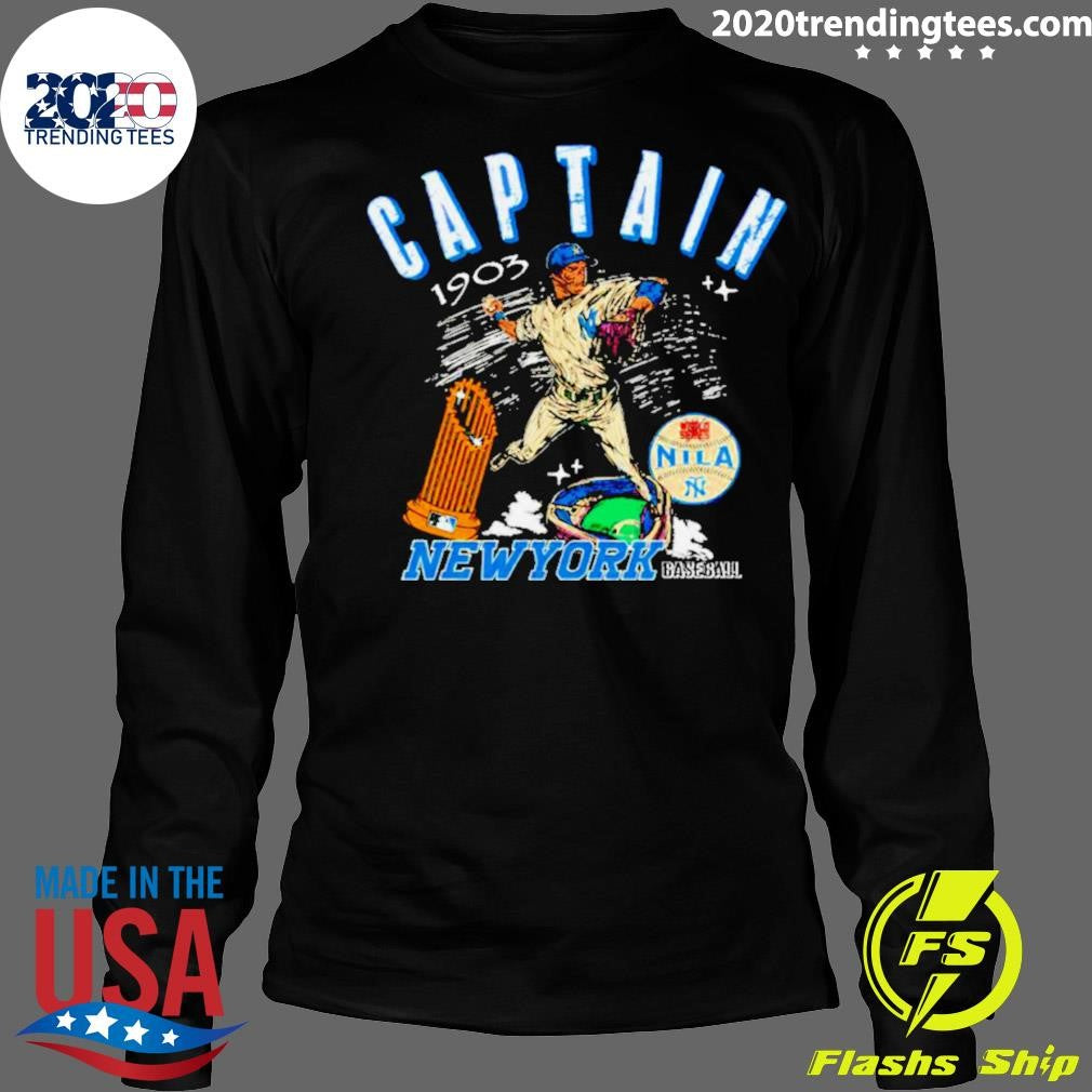 Official Captain New York Yankees Baseball 1903 - Adult & Kids T-Shirts, Sweatshirts & Hoodies apparel design preview 4
