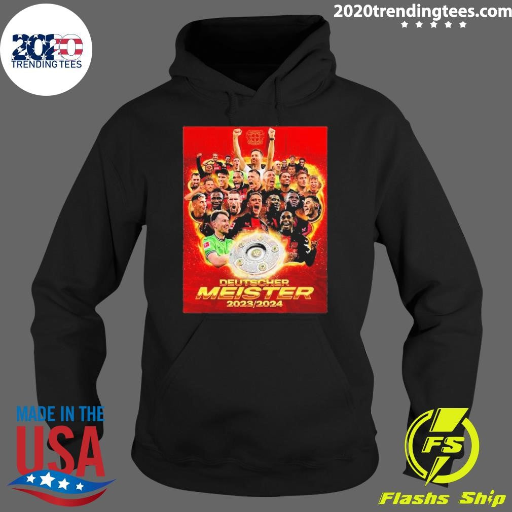 Official Celebration Bayer 04 Leverkusen Deutscher - Adult & Kids T-Shirts, Sweatshirts & Hoodies apparel design preview 2