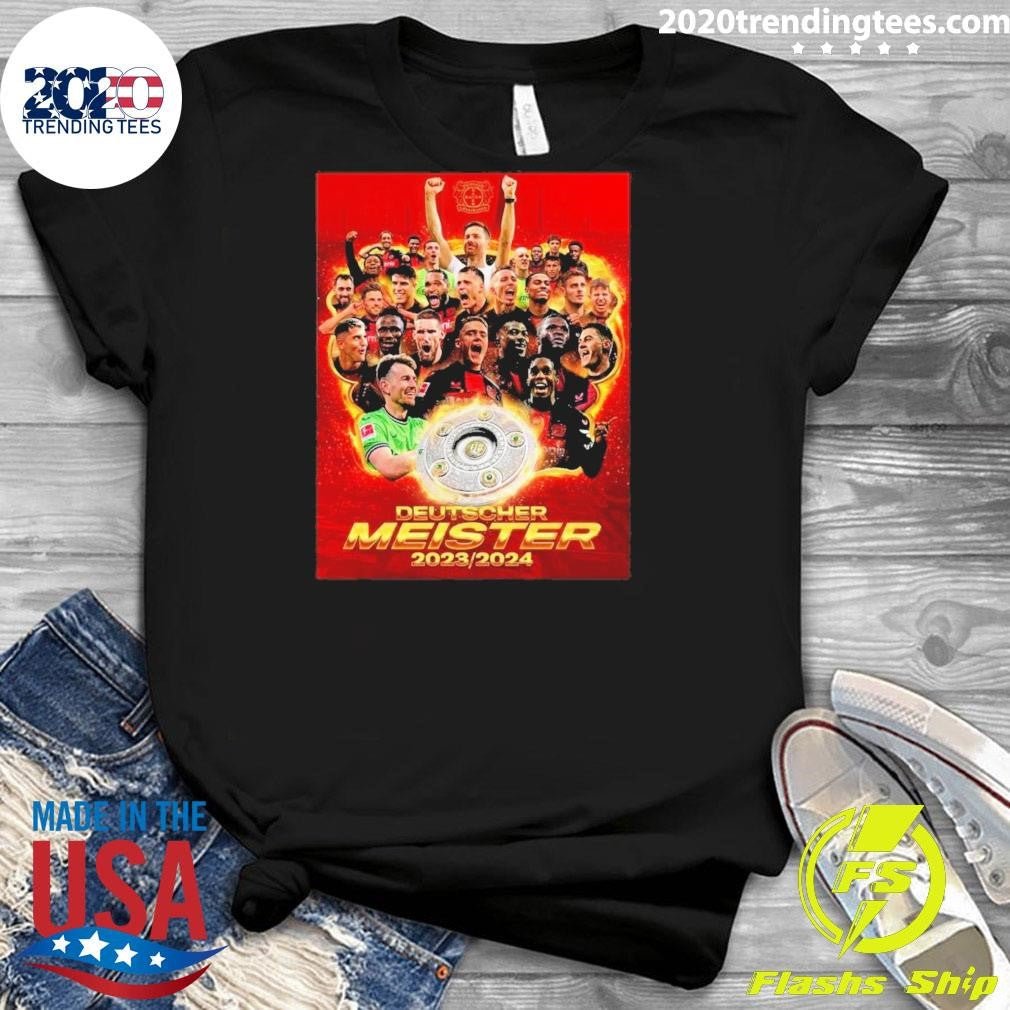 Official Celebration Bayer 04 Leverkusen Deutscher - Adult & Kids T-Shirts, Sweatshirts & Hoodies apparel design preview 3