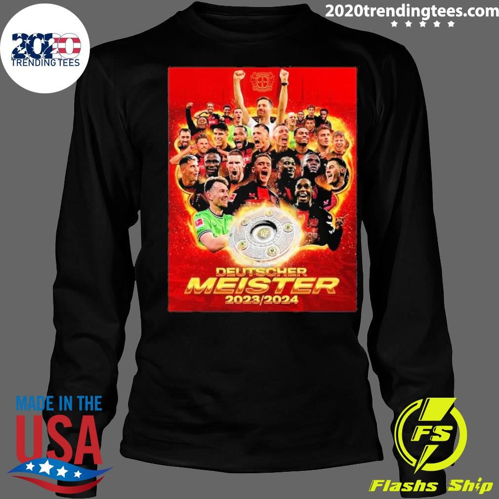 Official Celebration Bayer 04 Leverkusen Deutscher - Adult & Kids T-Shirts, Sweatshirts & Hoodies apparel design preview 4