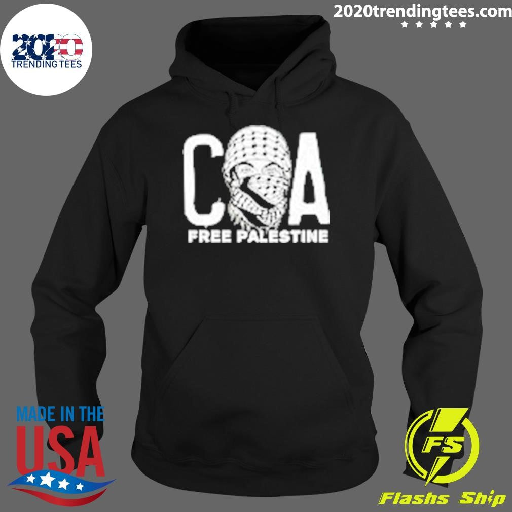 Official Coa Free Palestine - Adult & Kids T-Shirts, Sweatshirts & Hoodies apparel design preview 2