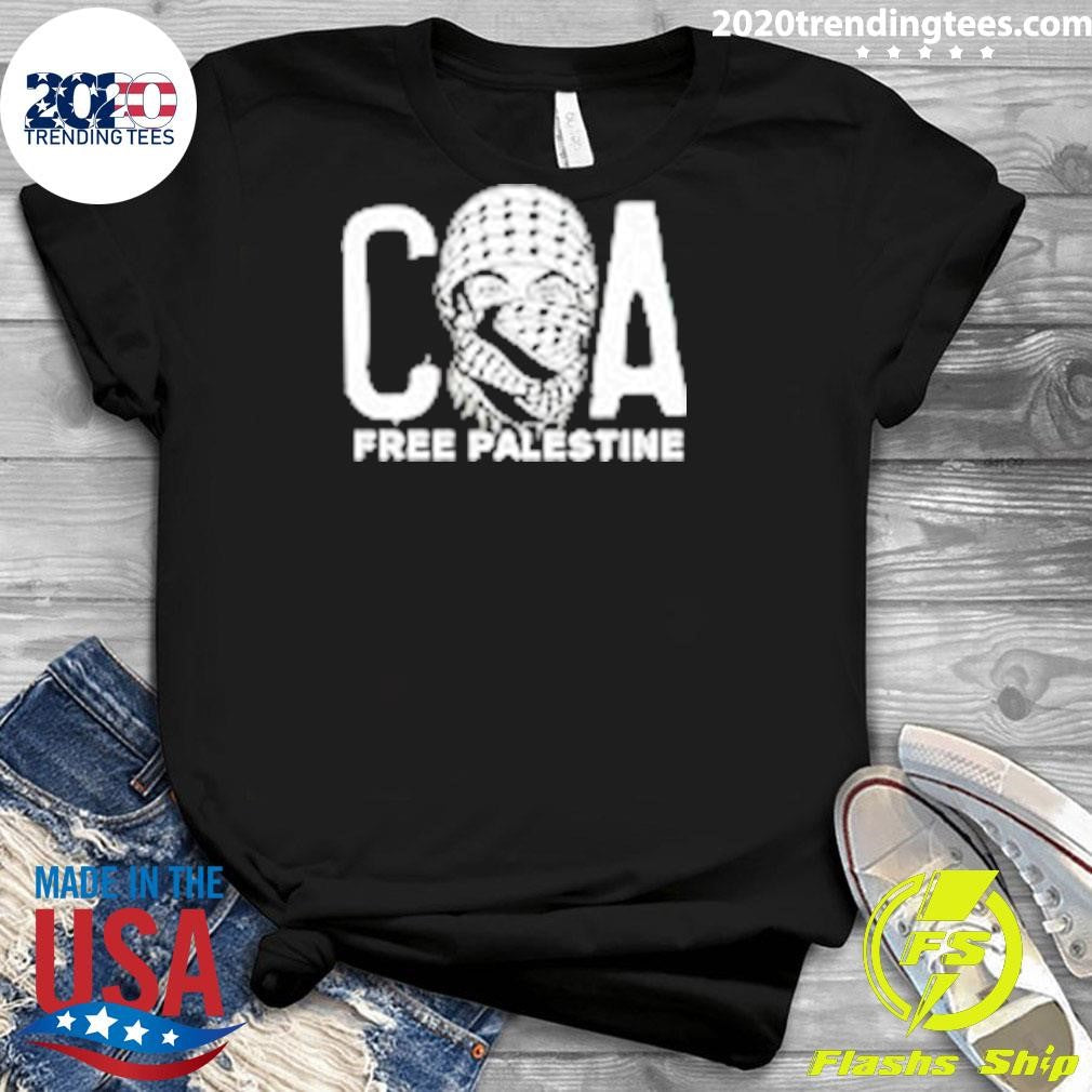 Official Coa Free Palestine - Adult & Kids T-Shirts, Sweatshirts & Hoodies apparel design preview 3