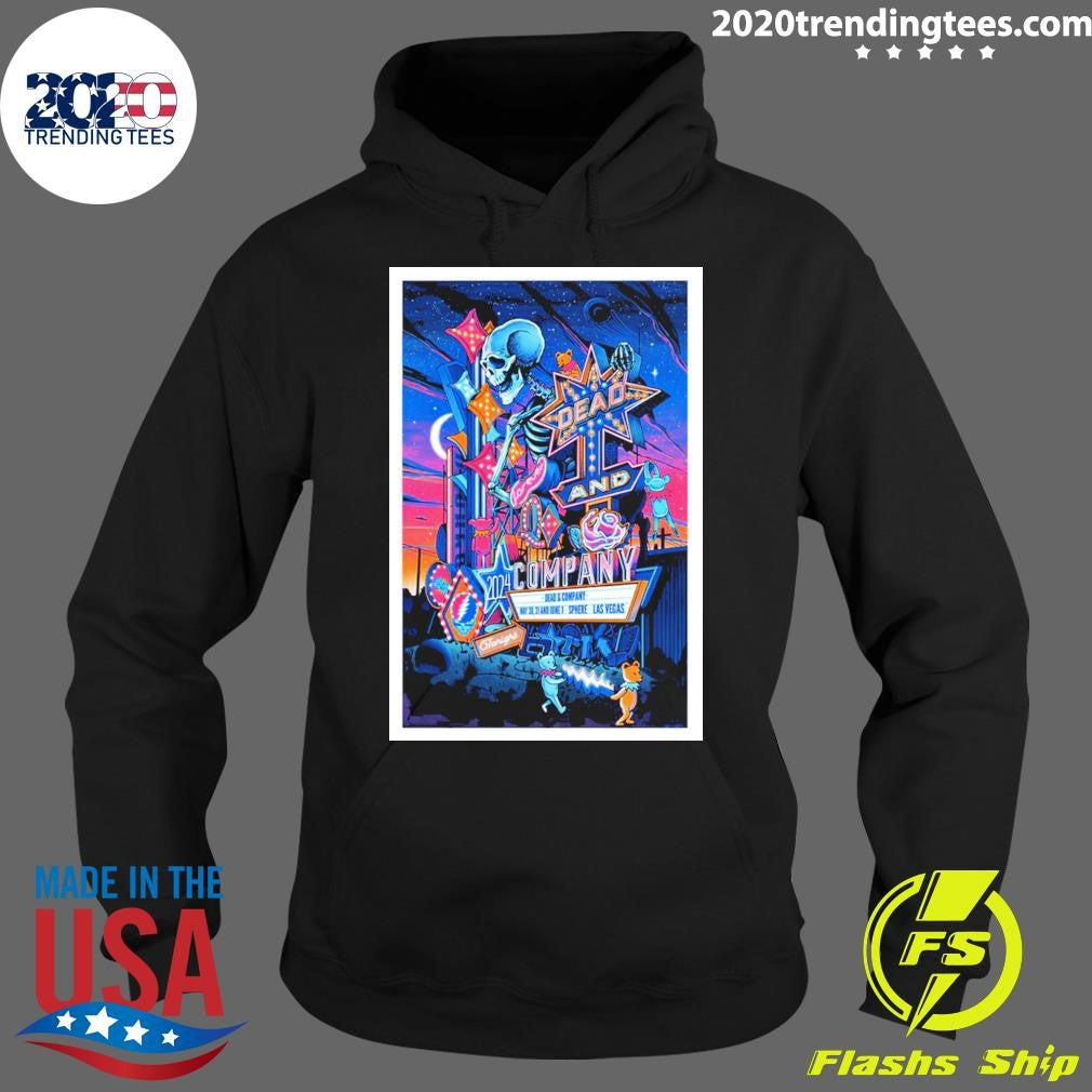 Official Dead And Company Show At Sphere On May - Adult & Kids T-Shirts, Sweatshirts & Hoodies apparel design preview 2