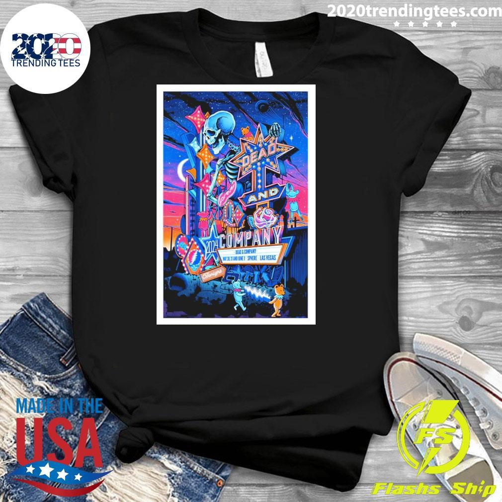 Official Dead And Company Show At Sphere On May - Adult & Kids T-Shirts, Sweatshirts & Hoodies apparel design preview 3