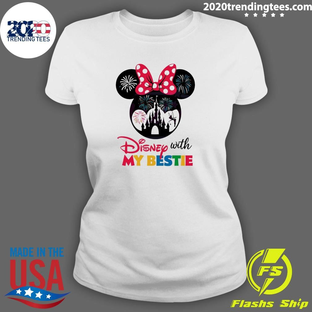 Official Disney With My Bestie Magic Castle - Adult & Kids T-Shirts, Sweatshirts & Hoodies apparel design preview 3