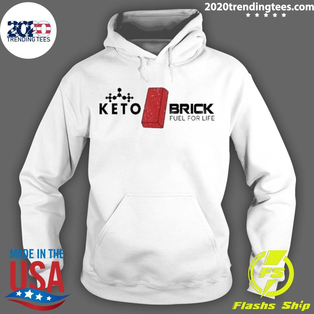 Official Dr Shawn Baker Keto Brick Fuel For Life - Adult & Kids T-Shirts, Sweatshirts & Hoodies apparel design preview 2